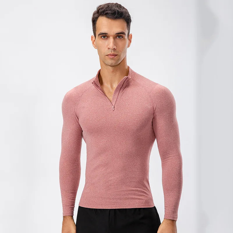 long Top Sleeved Fitness Shirt