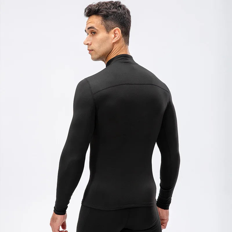 long Top Sleeved Fitness Shirt