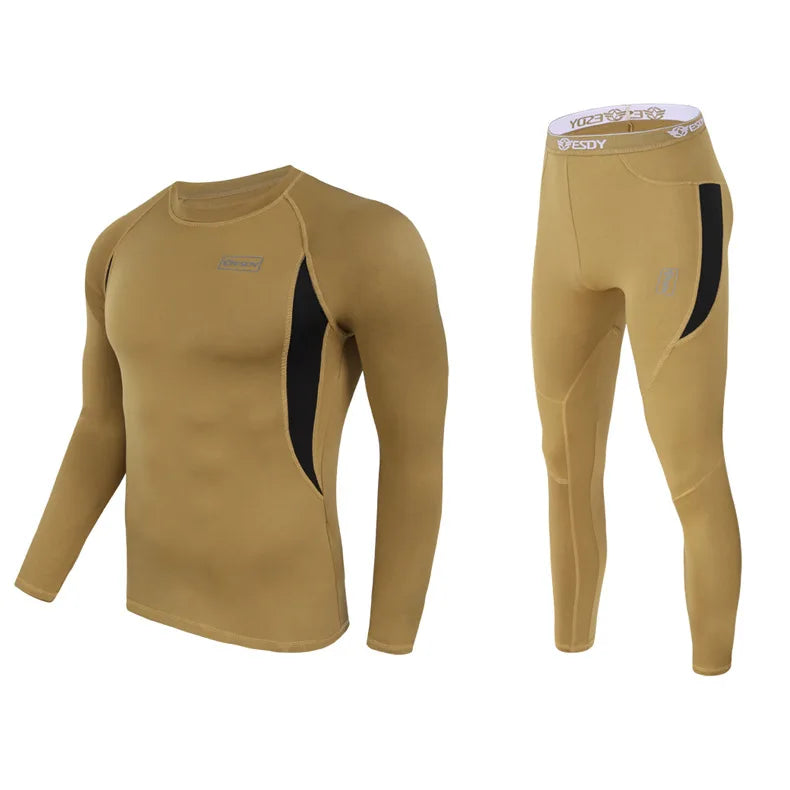 2 in 1 Top & Thermal underwear men clothing