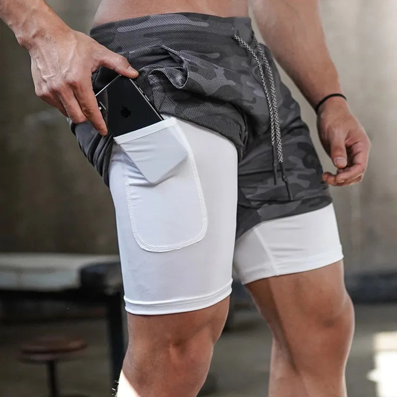 Men Short 2 In 1