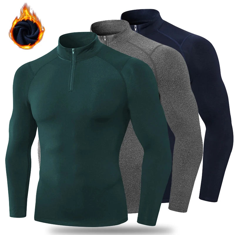 long Top Sleeved Fitness Shirt